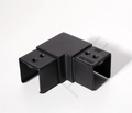 40x40MM 90° Horizontal Cap-Rail Elbow