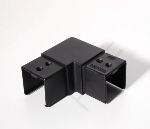 40x40MM 90° Horizontal Cap-Rail Elbow