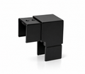 40x40MM 90° Vertical Cap-Rail Elbow