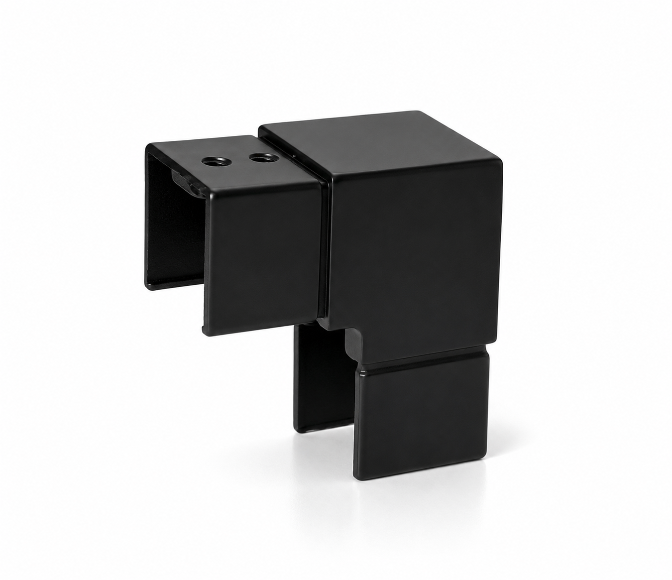 40x40MM 90° Vertical Cap-Rail Elbow
