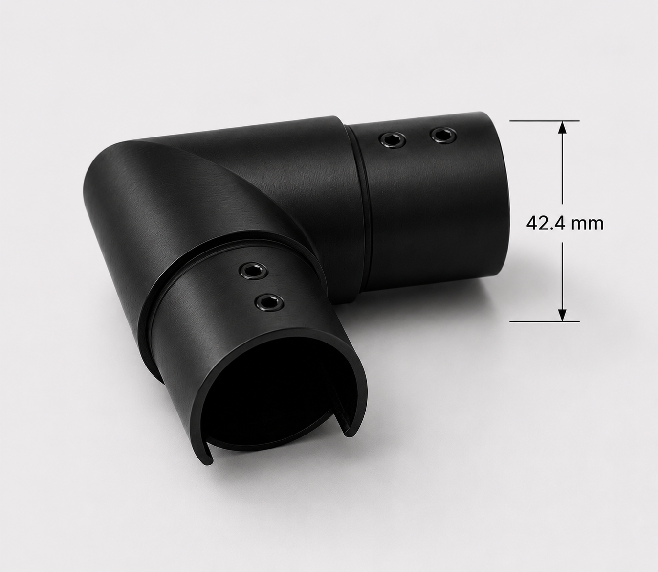 90° Horizontal Elbow for 42.4MM Ø Cap Handrail