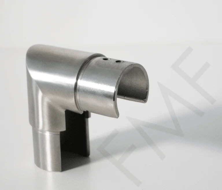 90° Vertical Elbow for 42.4mm Ø Cap Handrail