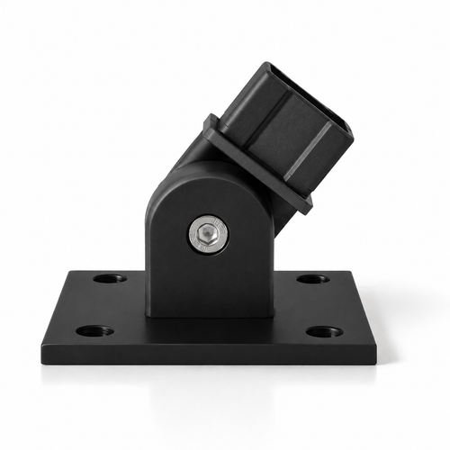 Flexible Base Mount for 40x40mm Handrail-BL
