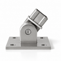 Flexible Base Mount for 40x40mm Handrail-SS