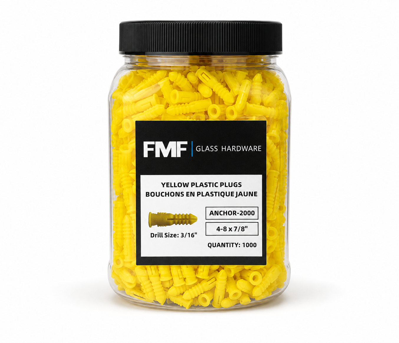 3/16" FMF Yellow Anchors