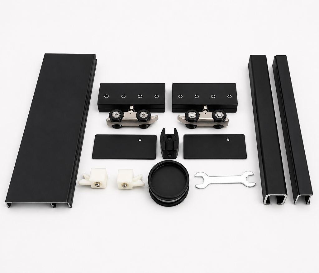Adjustable Soft Series Sliding Door System Kit