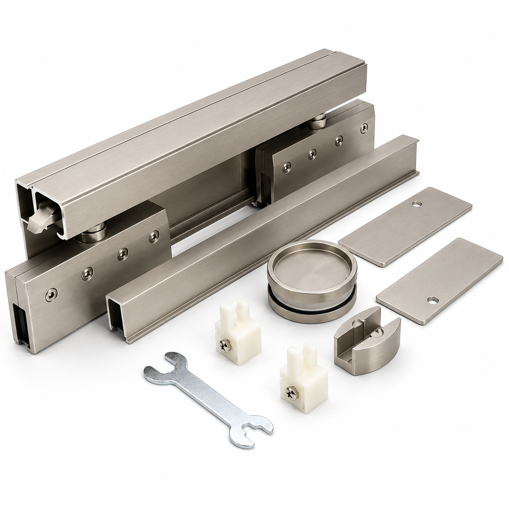 Adjustable Soft Series Sliding Door System Kit