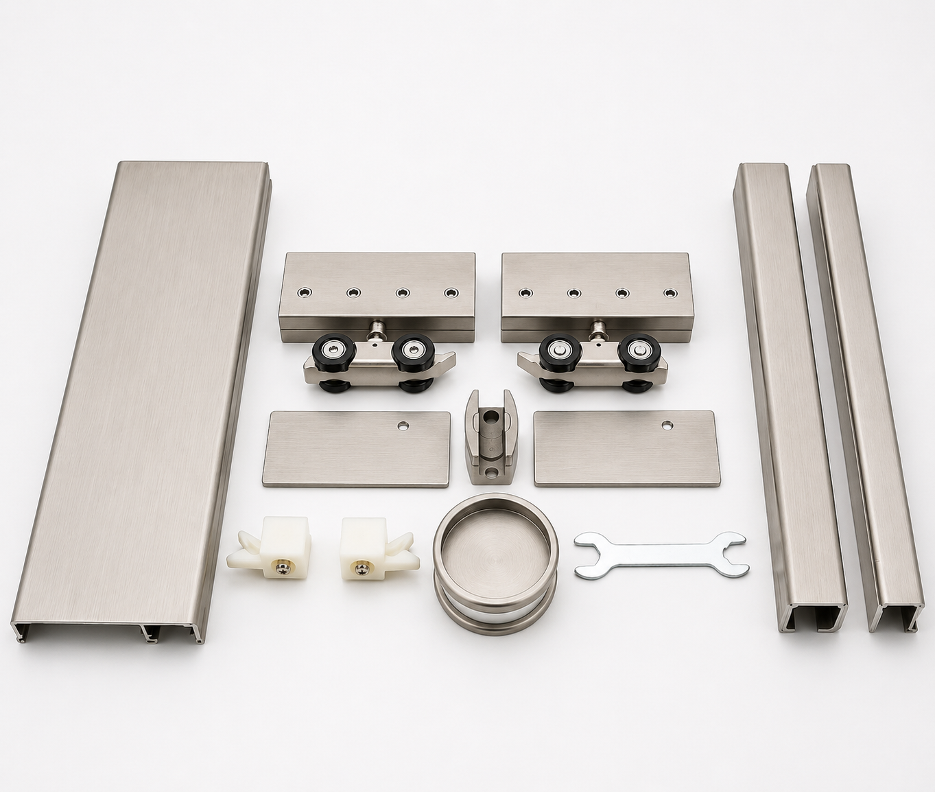 Adjustable Soft Series Sliding Door System Kit