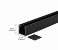 1-5/8" × 1-5/8" Architectural U-Channel