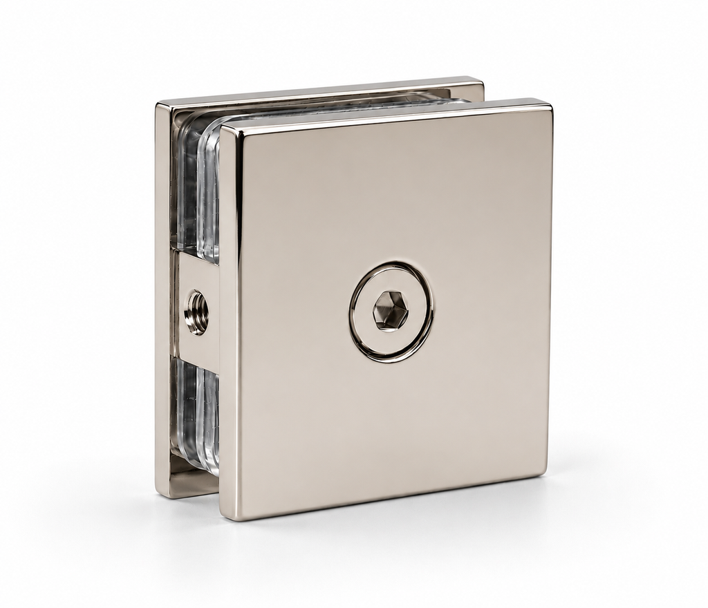 2x2 Glass Shower Clamp
