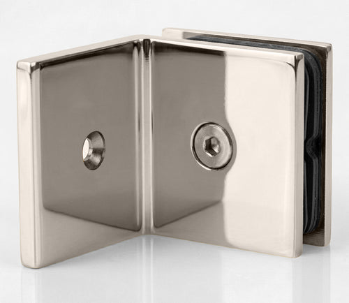 2x2 Offset Glass Shower Clamp