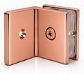 2x2 Offset Glass Shower Clamp