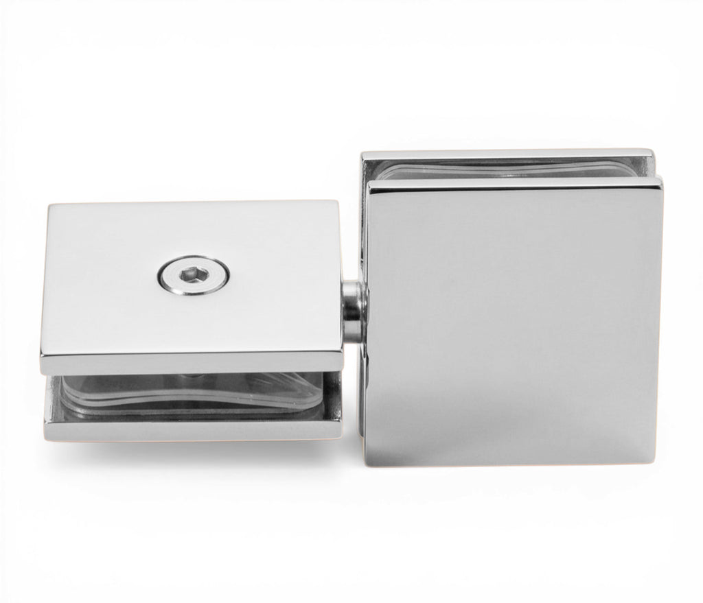 180° Movable Transom Glass Shower Clamp