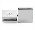 180° Movable Transom Glass Shower Clamp