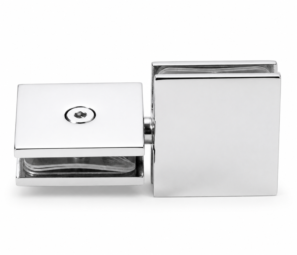 180° Movable Transom Glass Shower Clamp