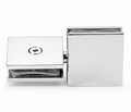 180° Movable Transom Glass Shower Clamp