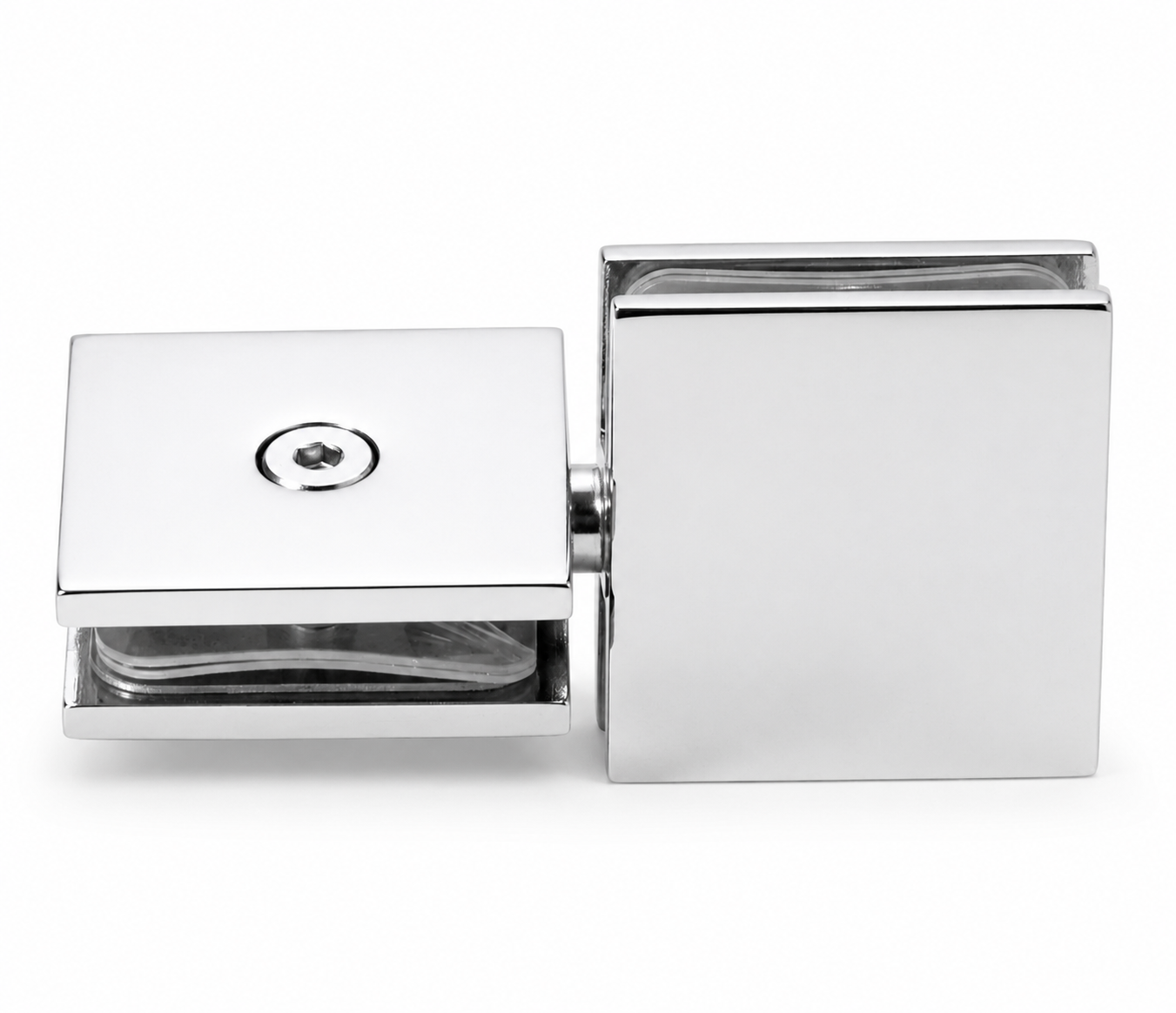 180° Movable Transom Glass Shower Clamp