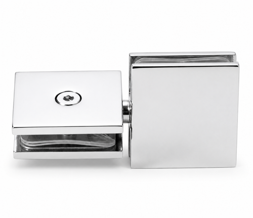 180° Movable Transom Glass Shower Clamp