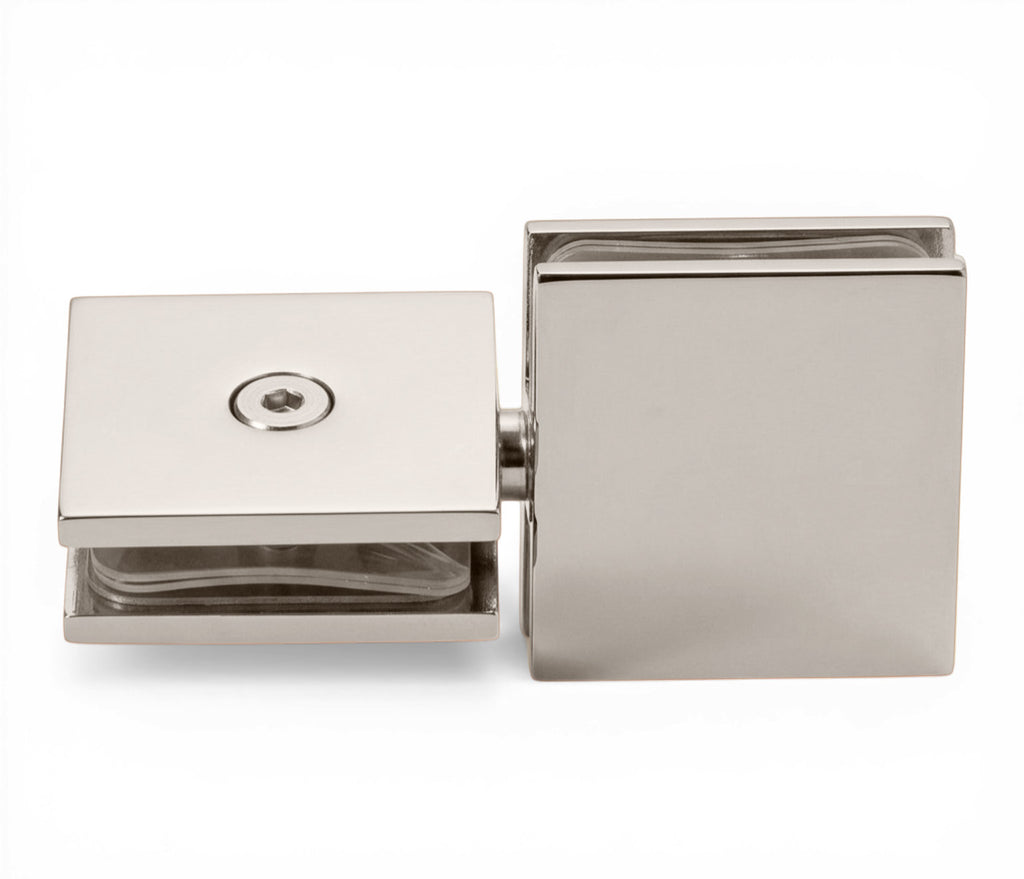 180° Movable Transom Glass Shower Clamp