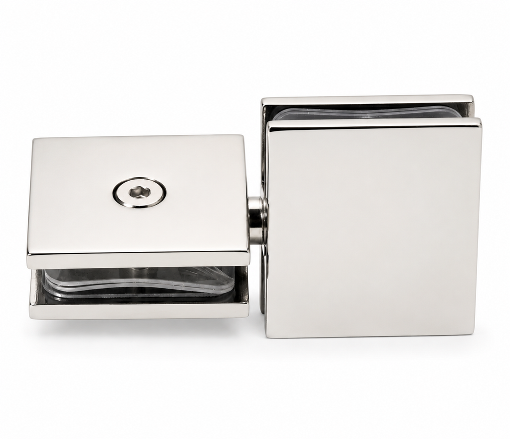 180° Movable Transom Glass Shower Clamp