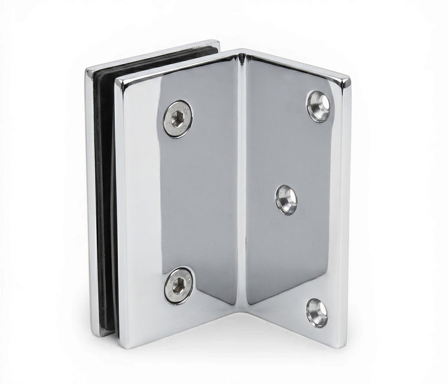 Offset Heavy Duty Glass Shower Clamp