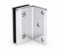 Offset Heavy Duty Glass Shower Clamp