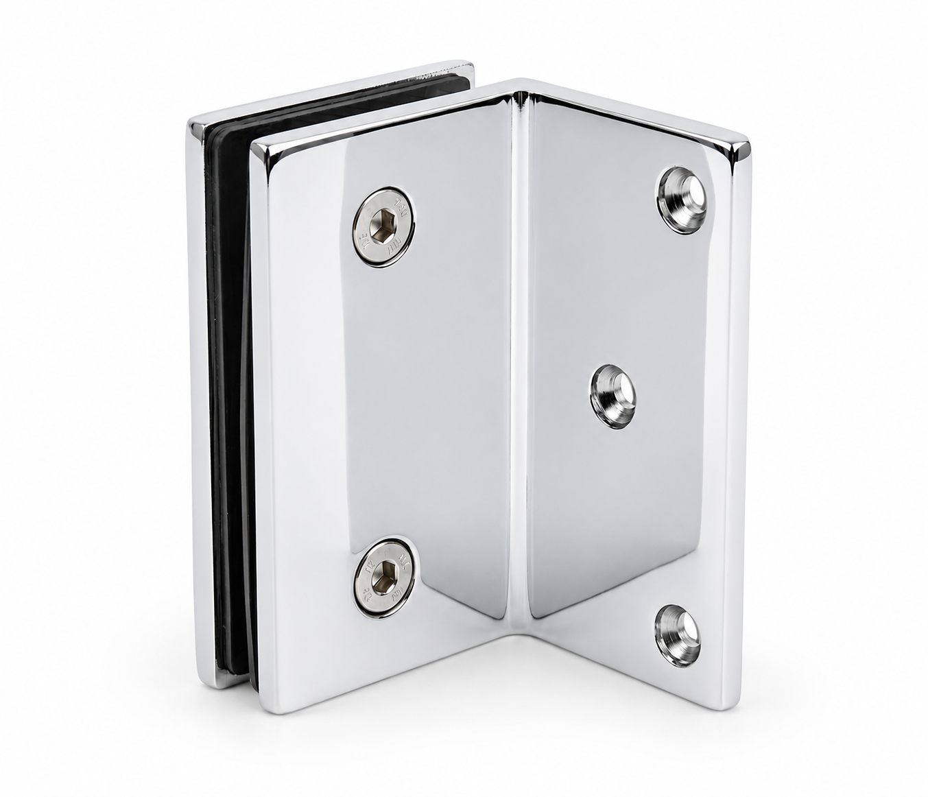 Offset Heavy Duty Glass Shower Clamp