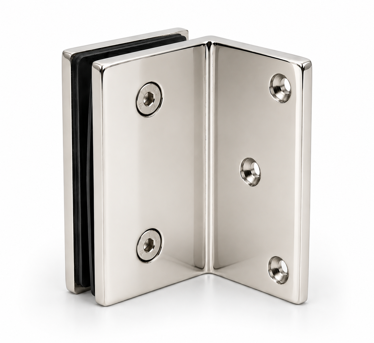 Offset Heavy Duty Glass Shower Clamp