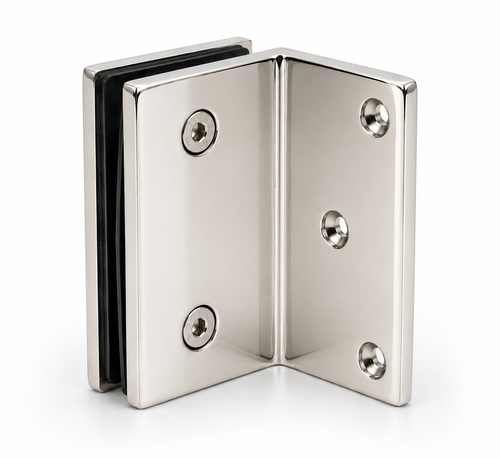 Offset Heavy Duty Glass Shower Clamp