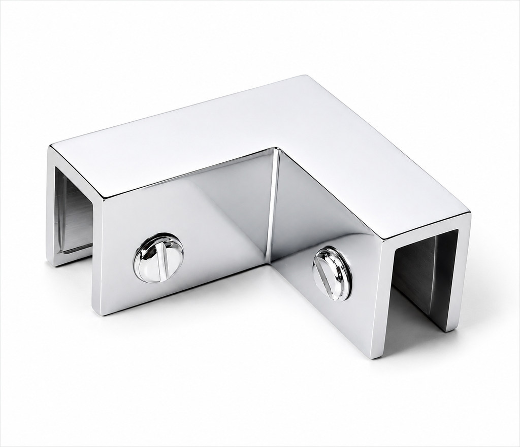 90° Sleeve Over Glass Clamp