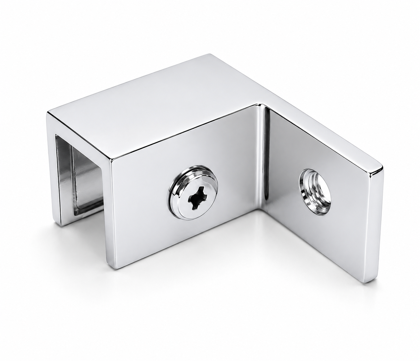 Left Side Sleeve Over Glass Clamp