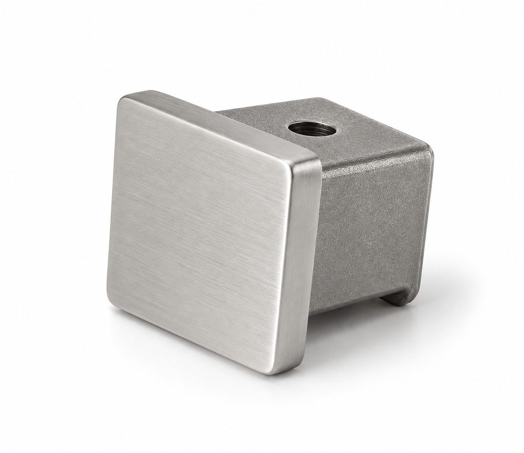 End Cap for 25x21mm Rectangular Cap Handrail