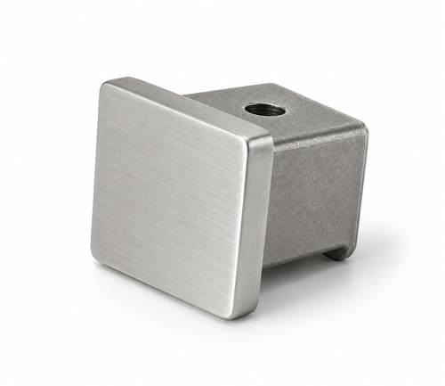 End Cap for 25x21mm Rectangular Cap Handrail