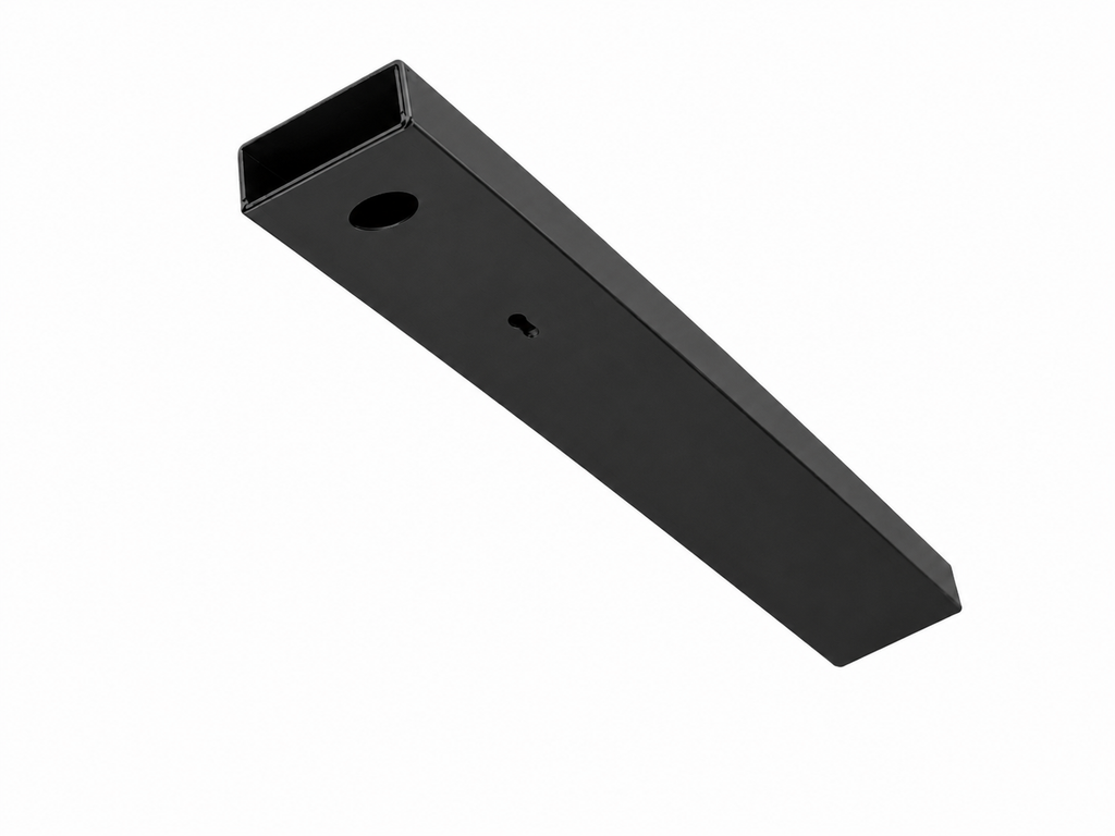 36" Commercial Door Rail Header