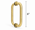Round Shower Door Handle