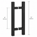 8" Ladder Series Shower Door Handle
