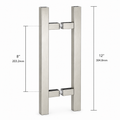 8" Ladder Series Shower Door Handle