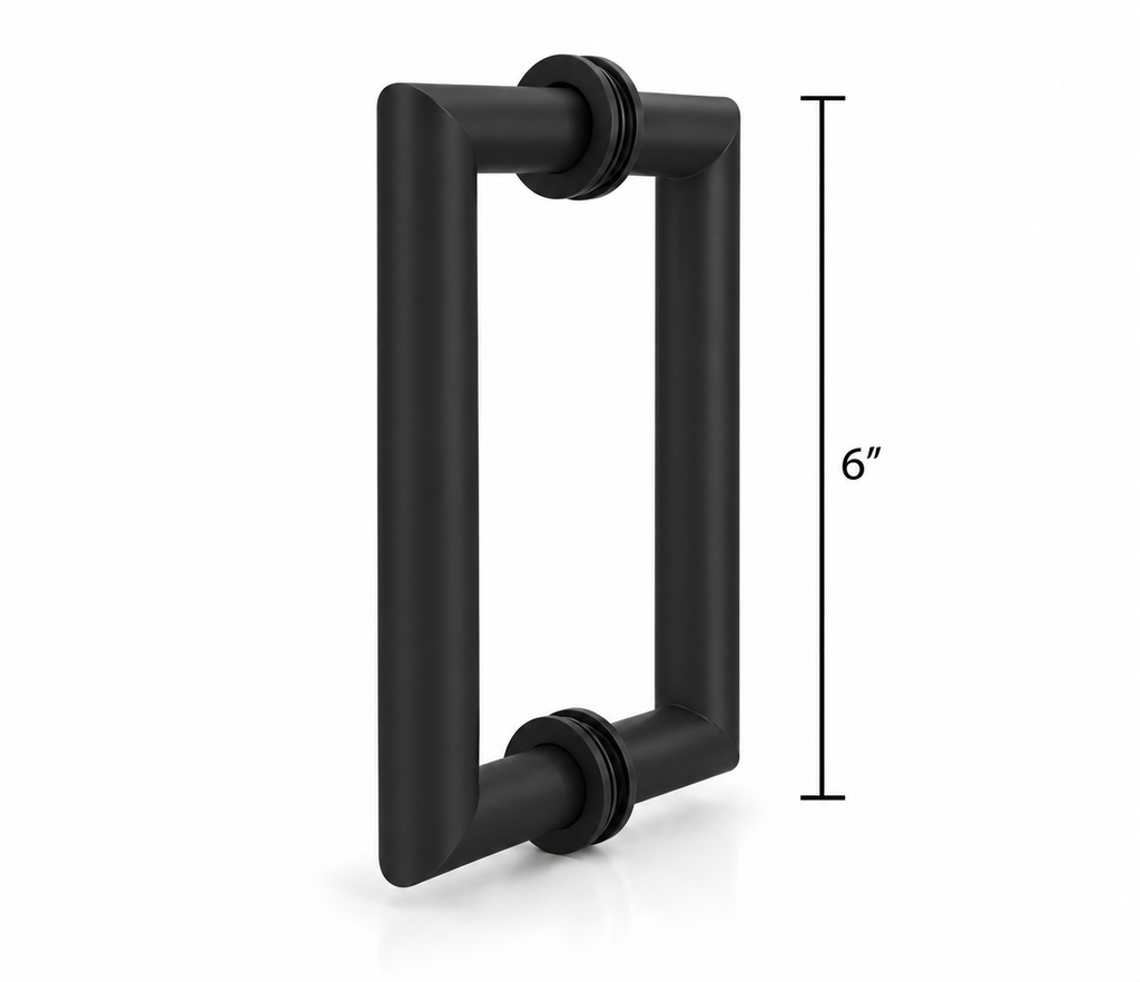 Mitered Shower Door Handle