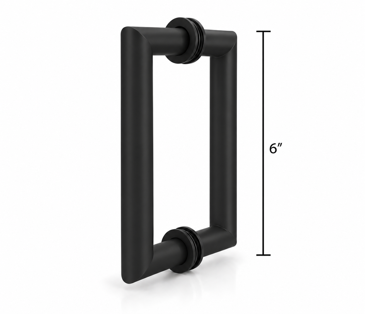 Mitered Shower Door Handle