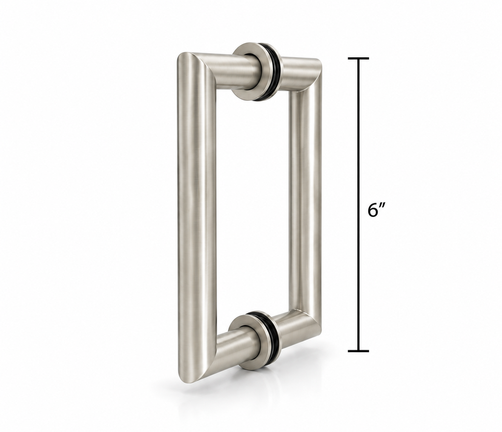 Mitered Shower Door Handle