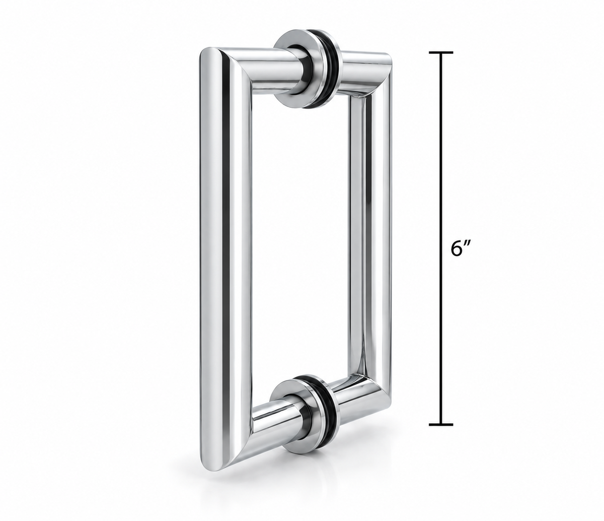 Mitered Shower Door Handle