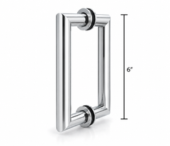 Mitered Shower Door Handle