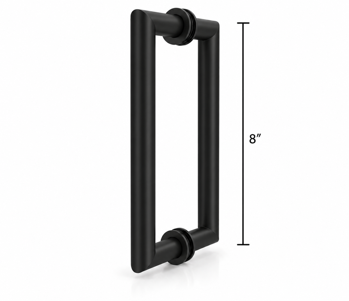 Mitered Shower Door Handle