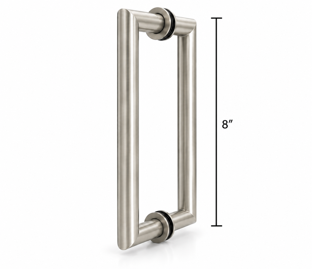 Mitered Shower Door Handle
