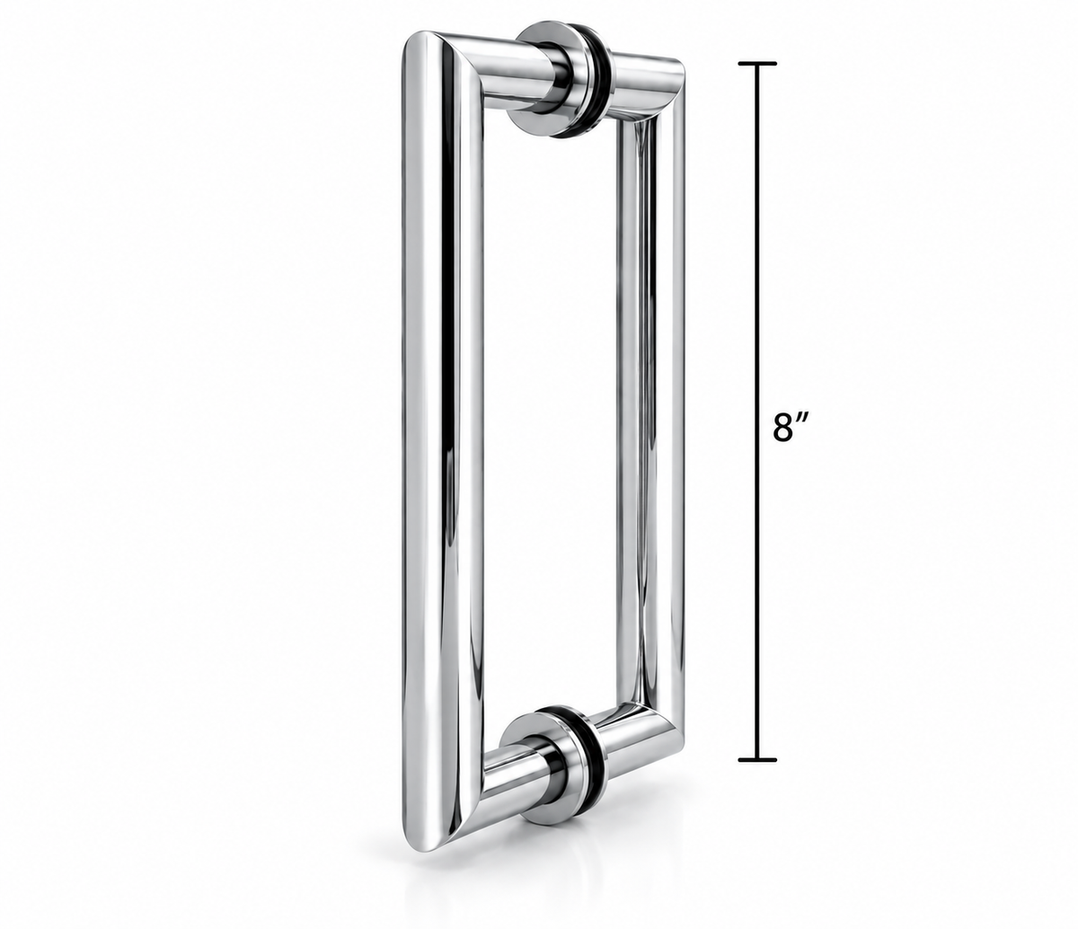 Mitered Shower Door Handle