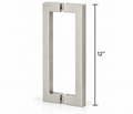 Square Shower Door Handle