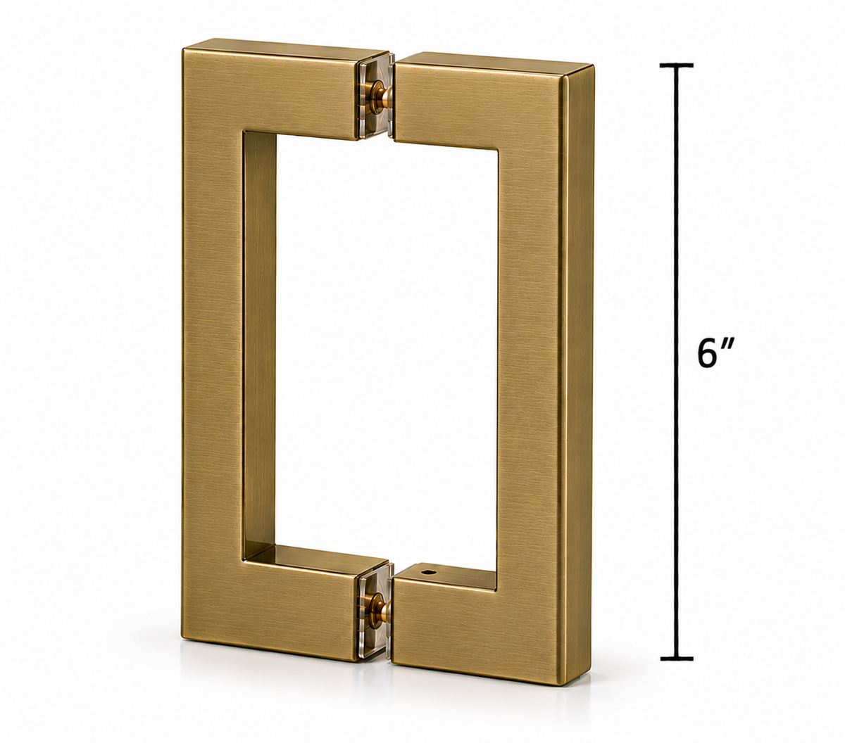 Square Shower Door Handle