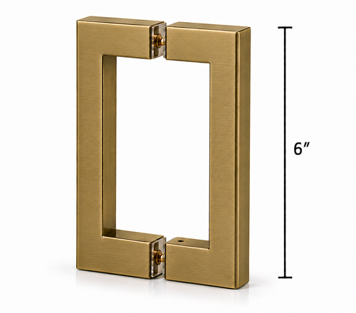 Square Shower Door Handle