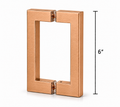Square Shower Door Handle