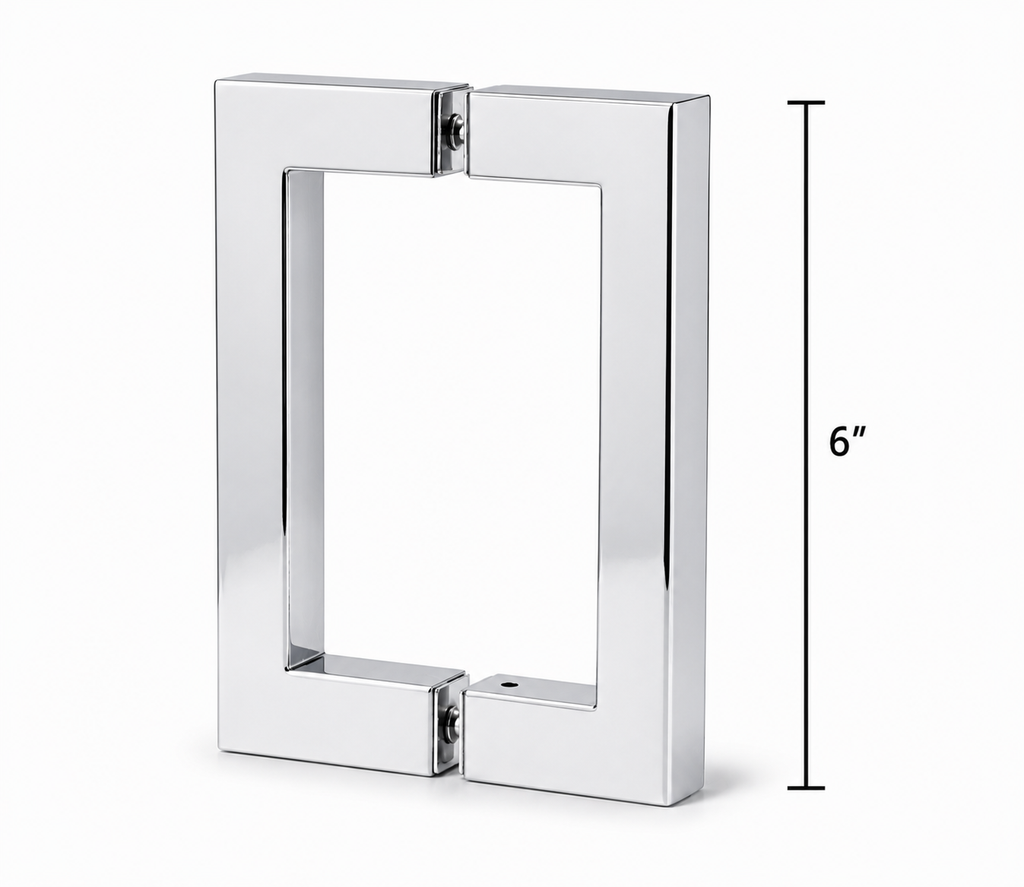 Square Shower Door Handle